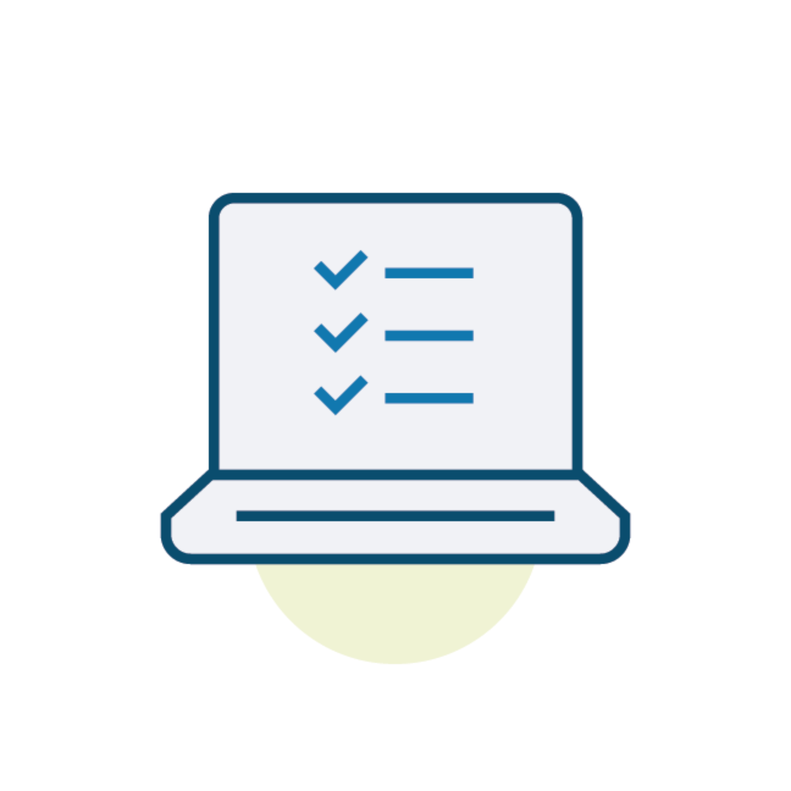 Computer checklist icon